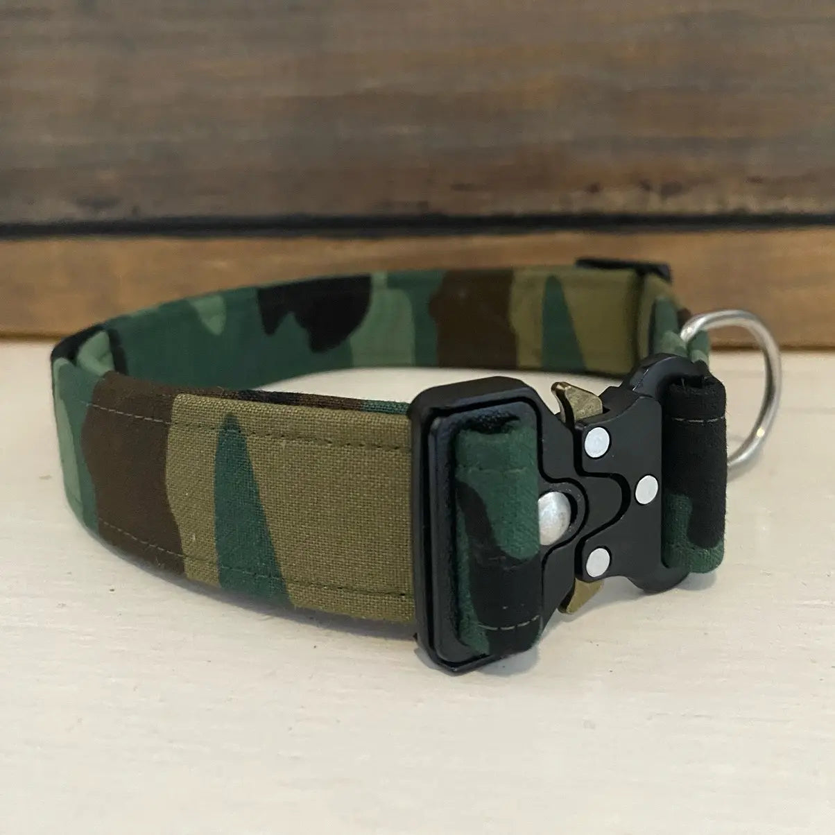 Green Camouflage Dog Collar by Dixie Lane