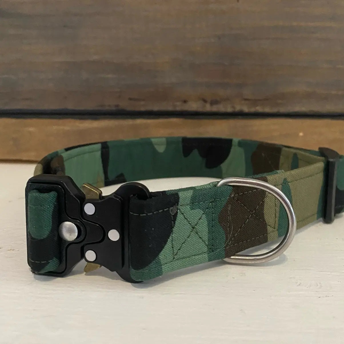 Green Camouflage Dog Collar by Dixie Lane