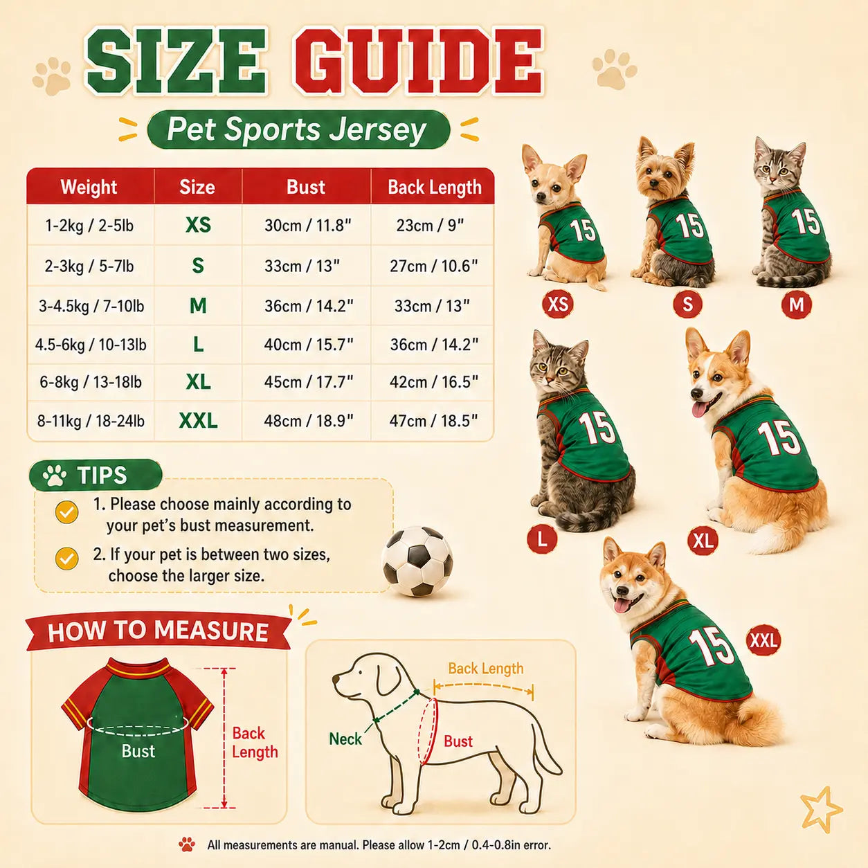 Pet Sports Jersey for Dogs and Cats - Lightweight Breathable Sleeveless Mesh Vest, Stylish Soccer-Inspired Outfit for Small to Medium Pets, Ideal for Parties, Photos, Walks, and Game Day