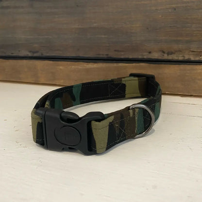 Green Camouflage Dog Collar by Dixie Lane