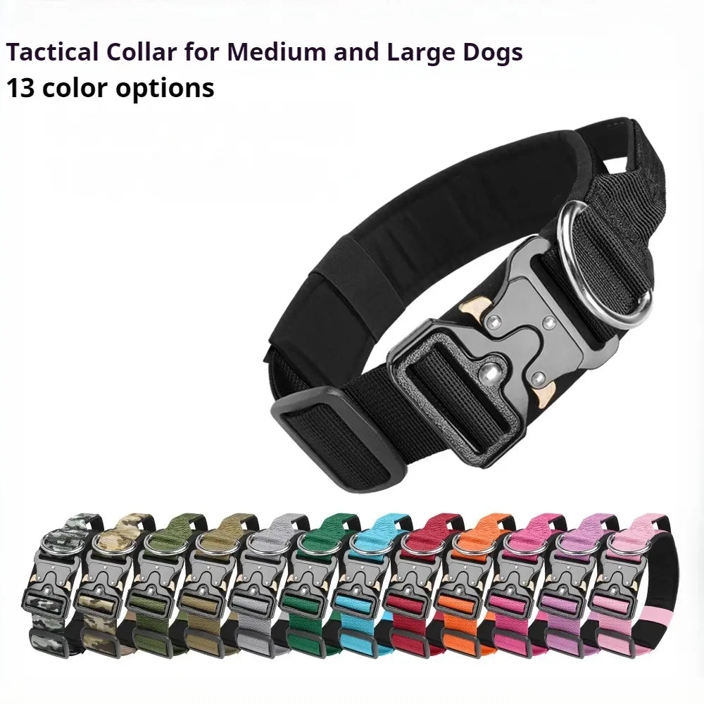 Tactical Pet Collar with Handle
